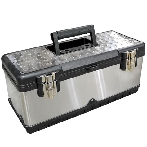 steel tool storage box|hand held metal tool box.